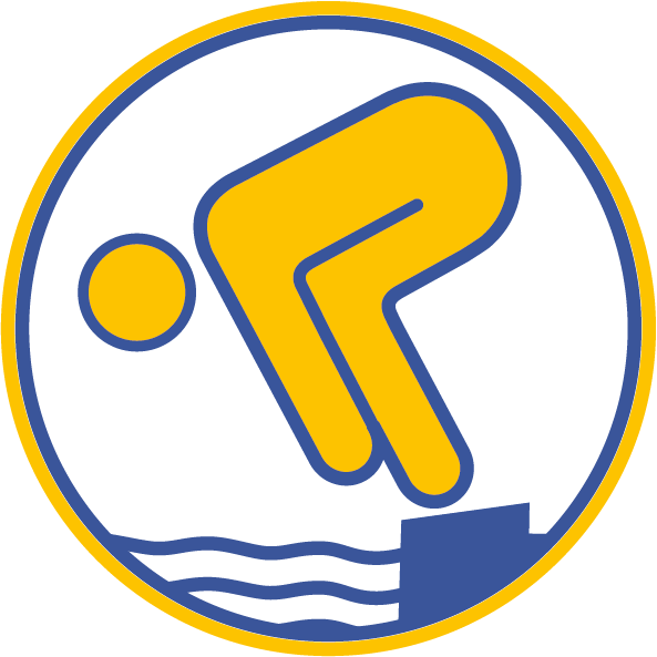 Schwimmabzeichen Gold mit freundlicher Genehmigung des Bundesverbandes zur Förderung der Schwimmausbildung
